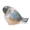 Ceramic Bird Figurines with Unglazed Accents Set